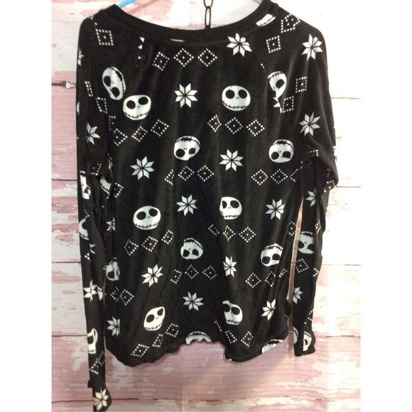 Vintage Disney Sleep Top Nightmare Before Christmas Size L Junior Women’s - Picture 8 of 13